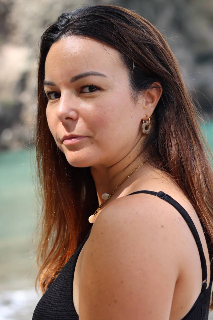 Boucles d’oreille pointe marin