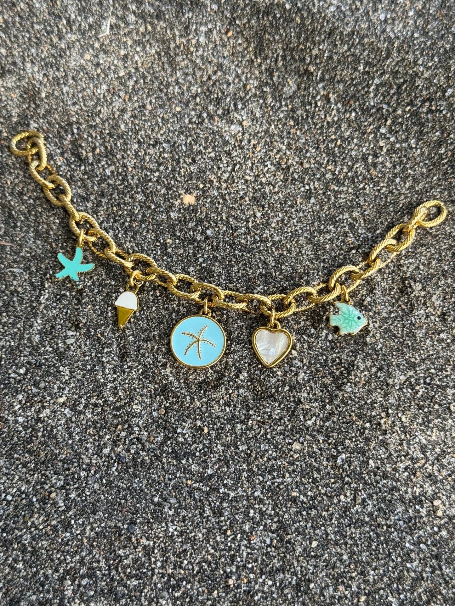 Bracelet d'été turquoise