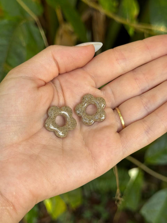 Boucles d’oreille pointe marin