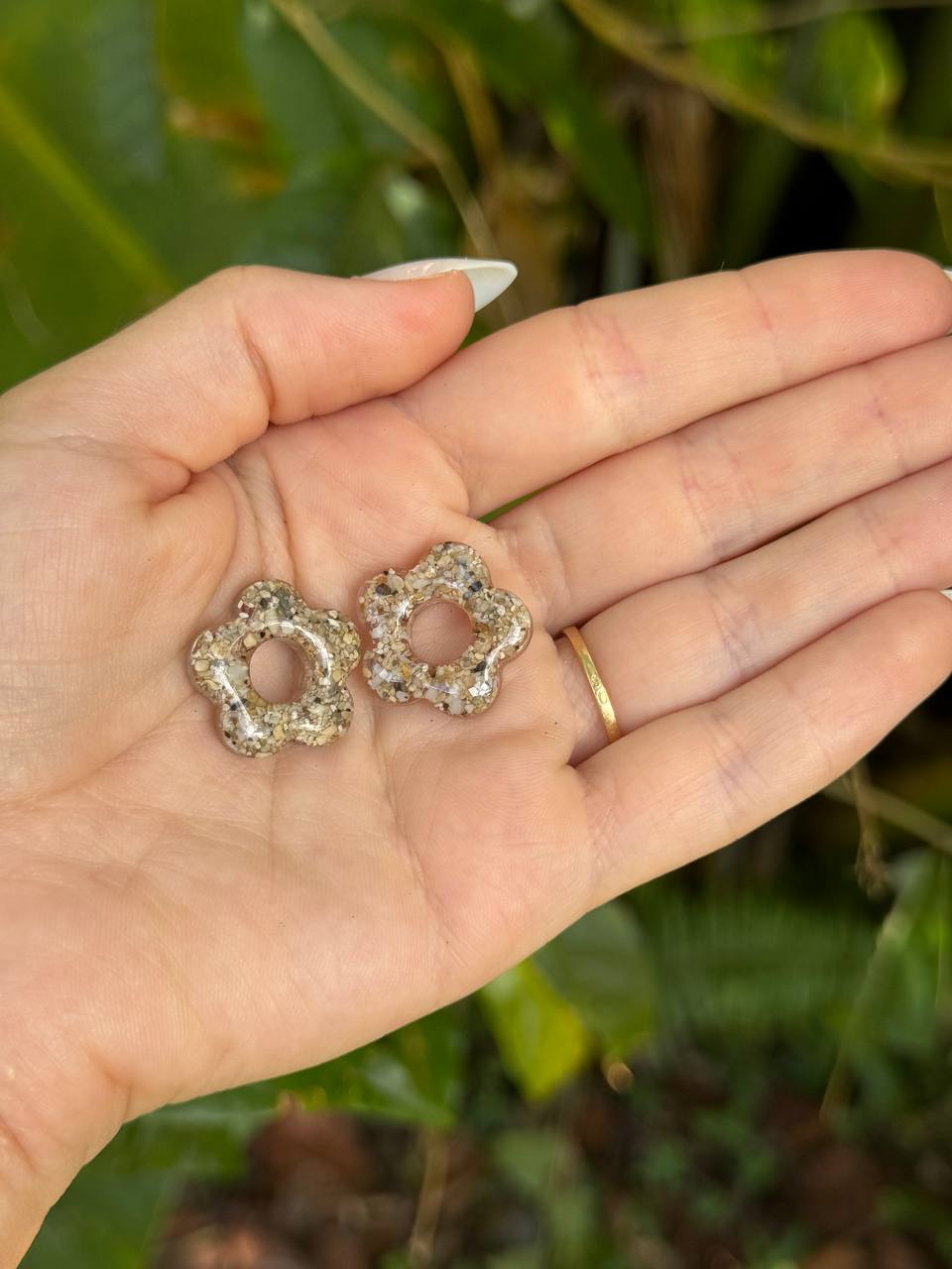 Boucles d’oreille sainte Luce