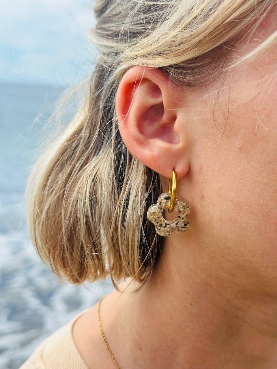 Boucles d’oreille sainte Luce